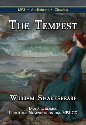 The Tempest - Unabridged MP3 CD Audiobook in DVD case - Image 1 of 4