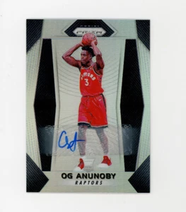 OG ANUNCIOBY 2017-18 Panini Prizm AUTO PLATA PRIZM ROOKIE RC SP Knicks Raptors - Imagen 1 de 2