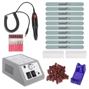 Nagelfräser Gelnägel set Nagelfräser Elektrisch Nagelstudio Maniküre Pediküre - Bild 1 von 5