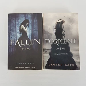Libros de la serie Fallen & Torment de Lauren Kate Fallen #1 y #2 libros de bolsillo medianos - Imagen 1 de 8