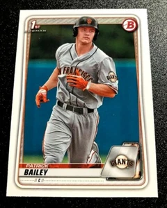 (20) 2020 Bowman Draft Patrick Bailey BD-146 SF Giants 1st Card Rookie LOT NM - Bild 1 von 1