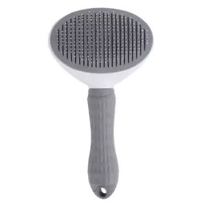Self-Cleaning Slicker Brush Comb - Best Pet Cat Dog Grooming Long Short Hair - S - Picture 1 of 12
