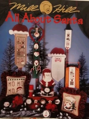 MILL HILL ALL ABOUT SANTA CROSS STITCH BOOKLET - Image 1 of 4
