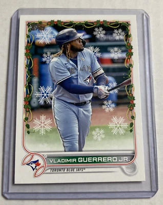 2022 Topps Holiday #HW10- VLADIMIR GUERRERO JR - Image 1 of 2