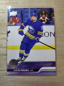 2023 - 24 Upper Deck Series 1 Lukas Rousek Young Guns #233