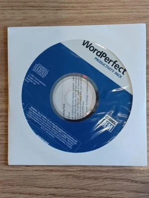 Word Perfect Productivity Pack CD Corel OEM Never Opened - Image 1 of 2