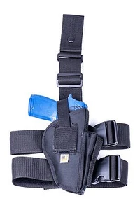 Colt 5" 1911s w/o rail | Drop Leg Thigh Holster w/ Mag Pouch. MADE IN USA - Picture 1 of 5