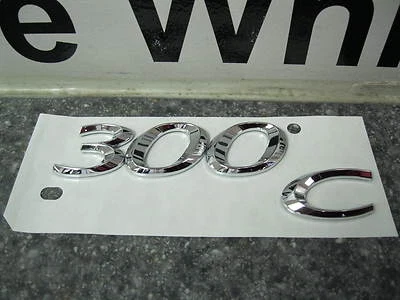 11-12 Chrysler 300C Cromo 3D Emblema Insignia Placa de identificación Calcomanía Mopar Nuevo OEM Foto 1 de 4