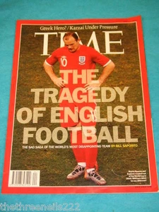 TIME MAGAZINE - TIME MAGAZINE - TRAGEDY OF ENGLISH FOOTBALL - JUNE 11 2012 - Imagen 1 de 1