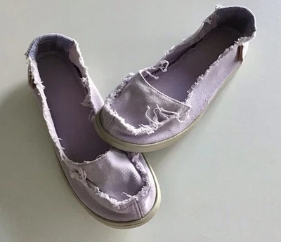 Mokassins Stoff Chung Shi Gr. 38, uk 5 flieder - Bild 1 von 4