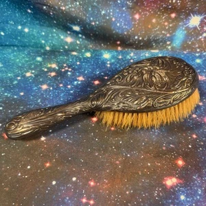 FOSTER & BAILEY Sterling Silver Art Nouveau Vanity Hair Brush - Picture 1 of 16