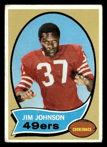 1970 Topps Jim Johnson #245 GD San Francisco 49ers - Picture 1 of 2