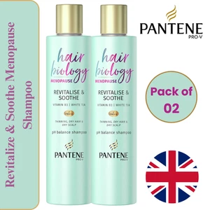 Pantene Pro-V Hair Biology Cleanse & Reconstruct Shampoo 250ml - Pack of 2 - Picture 1 of 6