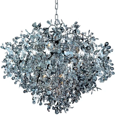 Colgante Maxim 24207 Cromo Cometa 13 Luces 35" Con Acentos de Cristal Foto 1 de 4