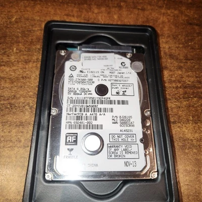 HGST SATA Hard drive, 500 GB, 7200 RPM - Image 1 of 4
