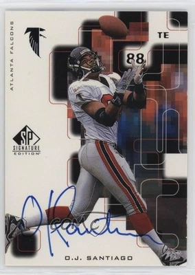 1999 SP Signature Edition Signatures OJ Santiago #OJ Auto - Image 1 of 2