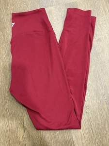 Gymshark Vital Seamless 2.0 Leggings Womens XS Red Gym Training Workout - Picture 1 of 3