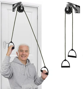 Schulterriemenscheibe für Physiotherapie mit fester Metallhalterung, Schulterriemenscheibe o - Bild 1 von 7