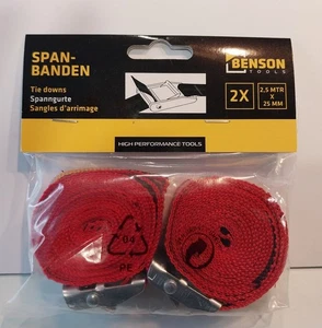 Spanngurte mit  Klemmschnalle Spannband  Ladungssicherung Gepäck ink. Versand - Bild 1 von 1