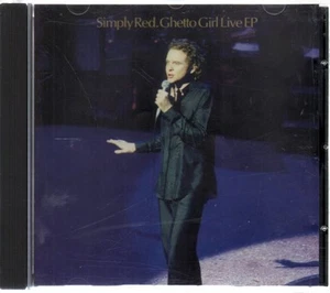 Simply Red Ghetto Girl CD UK East West 1998 live CD with bonus CDROM Video of So - Picture 1 of 2