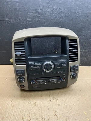 2008 2012 Nissan Pathfinder Radio A/C Heat Temperature Climate Control T5830 DG - Image 1 of 4