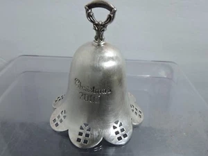 Towle Silversmiths Bell ornament 2002 made in USA - Picture 1 of 11