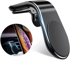 Universal Car Magnetic Phone Holder Air Vent Mount Bracket Universal Clip Fan - Picture 1 of 15