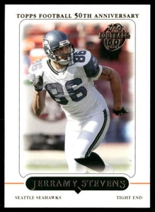 Jerramy Stevens 2005 Topps #76 Seattle Seahawks WASHINGTON - Imagen 1 de 2
