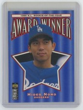 1996 Collector's Choice Hideo Nomo . Los Angeles Dodgers #705