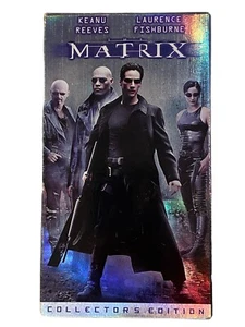 Matrix (VHS 1999) Keanu Reeves Laurence Fishburne Collectors Edition - Picture 1 of 3