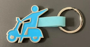 PORTACHIAVI VESPA SCOOTER in METALLO CROMATO - Foto 1 di 2