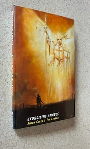 Simon CLARK (Lebbon) -- Exorcising Angels -- 2003 Earthling Horror -- SIGNED LE - Bild 1 von 3