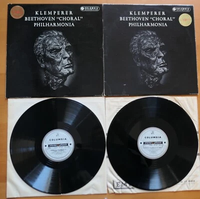 SAX 2276-77 ED1 Klemperer Beethoven Symphony no. 9 Choral 2LP Columbia 1st B/S - Image 1 of 4