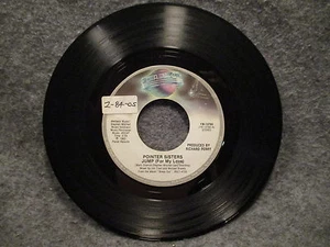45 RPM 7" Record Pointer Sisters Jump & Heart Beat 1983 Planet Records YB-13780 - Picture 1 of 3