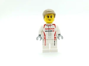 Nissan Driver Used Lego Minifig minifigure - Picture 1 of 4