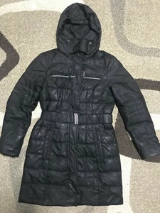 C&A Damen Winterjacke mit Gürtel, Schwarz_ Gr. M - Bild 1 von 2