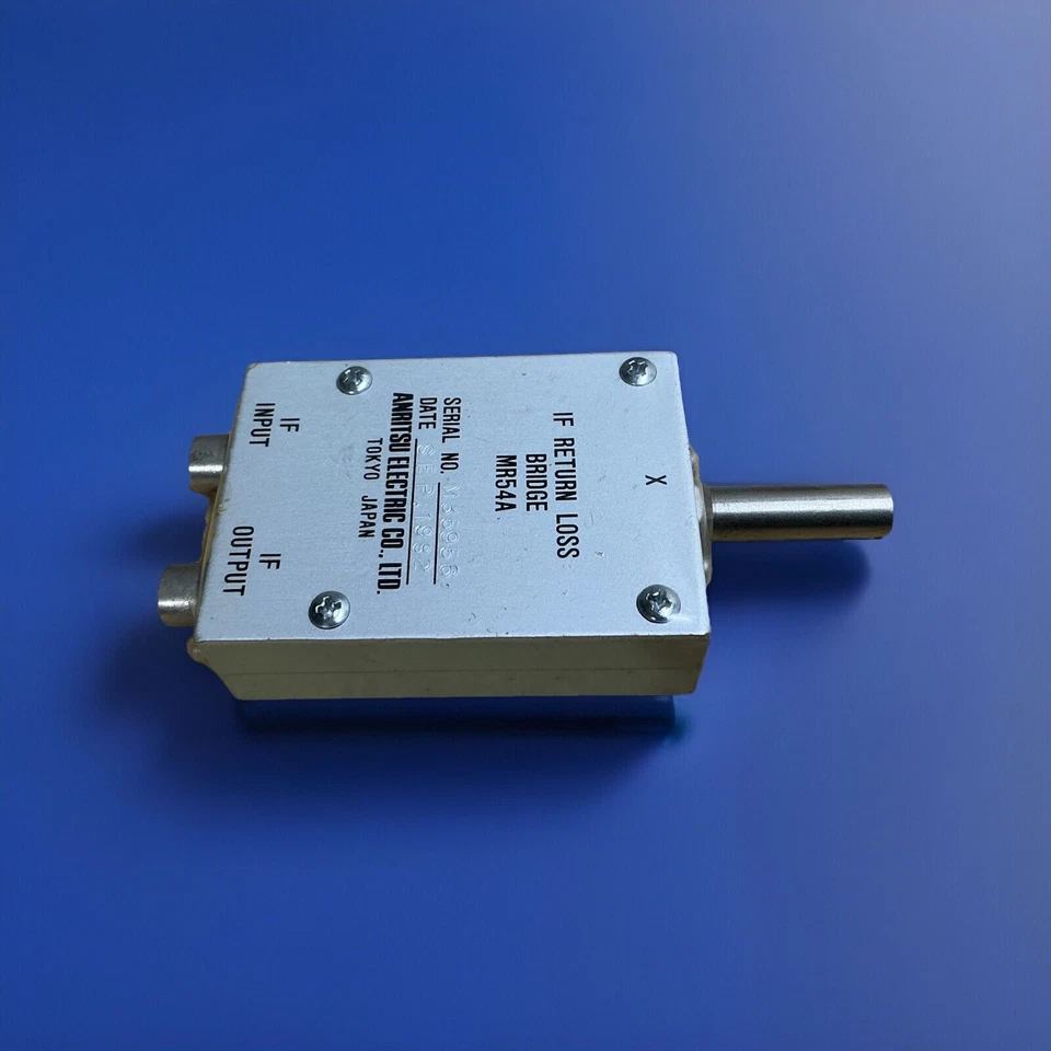 ANRITSU IF RETURN LOSS - PUENTE - MODELO MR54A - SI ENTRADA / SI SALIDA Foto 1 de 4