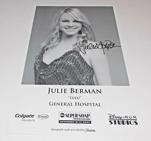 Foto reimpresión autógrafa Julie Marie Berman 9x6 Hospital General 2007 Chicago Med - Imagen 1 de 1