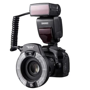 YONGNUO YN14EX II Macro Ring Flash for Canon DSLR Cameras, with Adapter Rings... - Picture 1 of 5