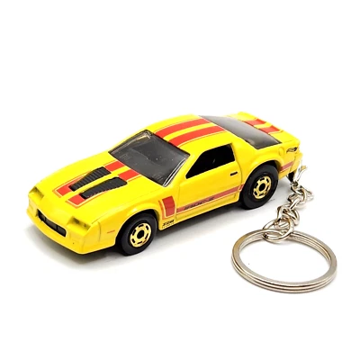 定制钥匙扣适合 1985 年雪佛兰科迈罗 IROC-Z Z28 优质礼物 🎁  — 第 1/4 张图片