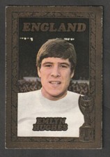 A&BC Bubble gum World Cup Embossed Football 1970 Emlyn Hughes LIVERPOOL FC 