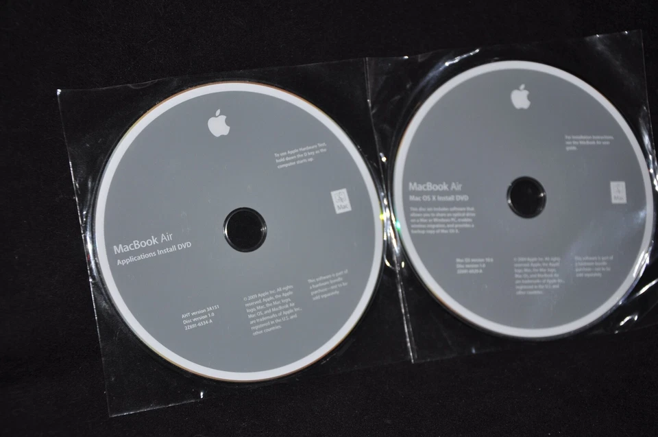 MacBook AIR NEW original DVD not burnt OS X 10.6 Snow Leopard Application DVD - Image 1 of 4
