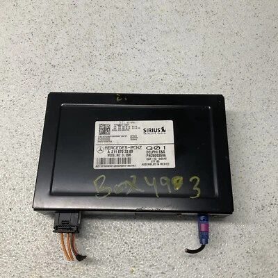 Módulo receptor de radio por satélite Sirius 2007-2009 Mercedes-Benz W211 E350 E550 Foto 1 de 4