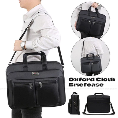 20IN Large Laptop PC Shoulder Bag Carrying Notebook Case Cover Waterproof Bag UK - Image 1 of 4