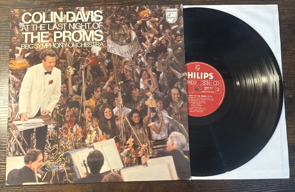 Colin Davis At The Last Night Of The Proms BBC Symphony VG+ Philips 6588 011 Foto 1 de 4