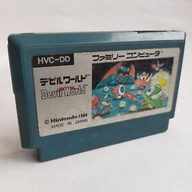Devil World pre-owned Nintendo Famicom NES Tested