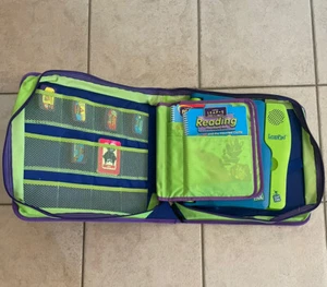 LeapFrog LeapPad Learning System Storage Zipper Binder, Books & Games - TESTED - Picture 1 of 8