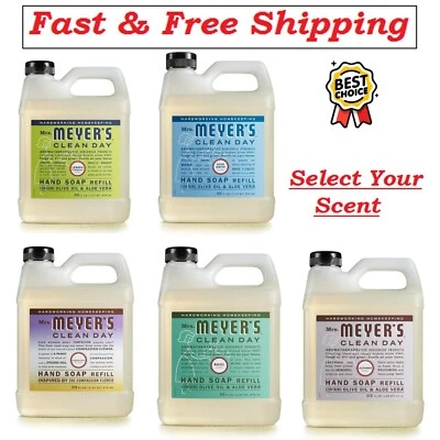 MRS. MEYER'S CLEAN DAY Liquid Hand Soap Refill  33 oz  - Select Your Scent. - Image 1 of 4