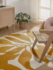 Floral Design Handgetufteter Teppich NZ Wollteppich Wohnzimmer Büroteppich Neu Rug - Bild 1 von 4