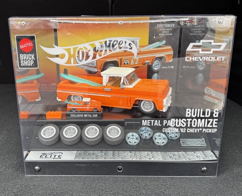 Vitrina Chevy Target Mattel Brick Shop Hot Wheels the Hot Ones Custom '62 Foto 1 de 1